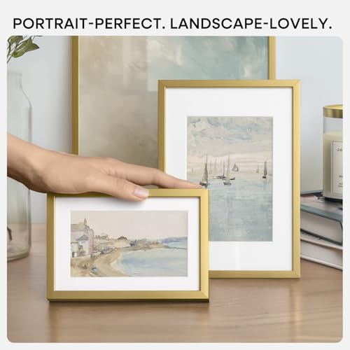 6x6 Gold Picture Frame