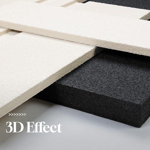 3D Black and White Abstract Wall Art