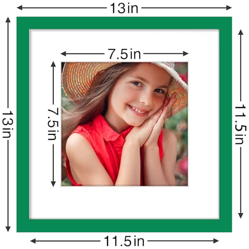 12x12 Picture Frames Set of 9 for Wall Mounting (9 Count)