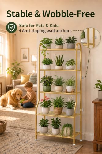5 Tier Metal Plant Stand