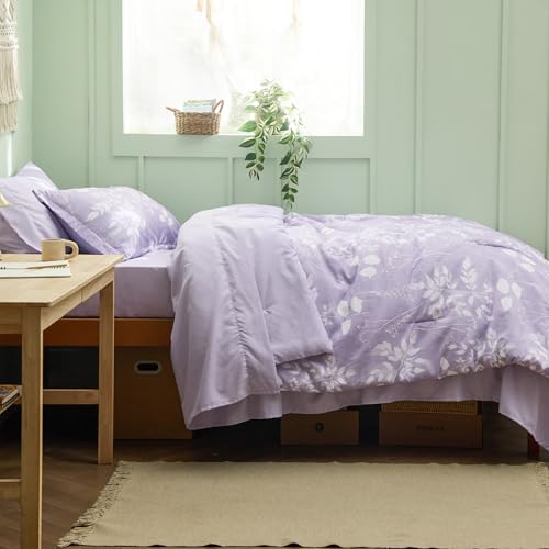 Floral Lavender Comforter Set