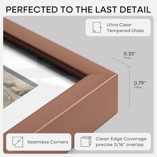 26.75x19.25 Mocha Puzzle Picture Frame (2 Count)