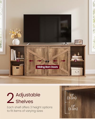 Farmhouse TV Stand for 65'' TV