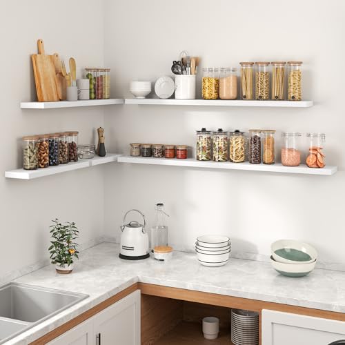 55 Inch Floating Shelves for Wall (2 Count)