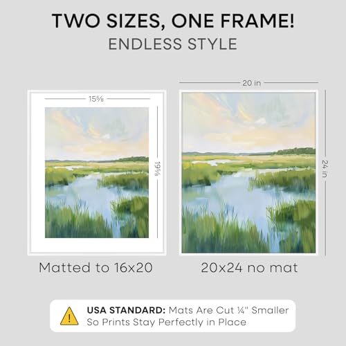 20x24 White Picture Frame