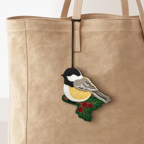 Winter Chickadee Christmas & Birthday Card with Notecard & Envelope
