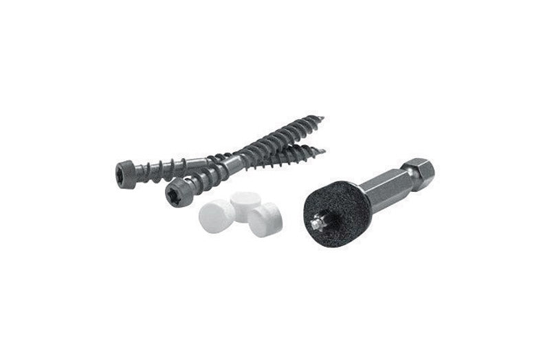 FastenMaster Cortex No. 2 in. X 2 in. L Square Trim Head Deck Screws and Plugs Kit FMCTXTCL-VT250T 1 pk