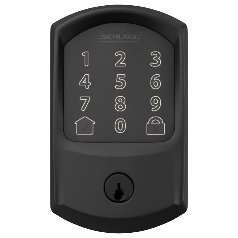 Schlage Encode Matte Black Metal Wi-Fi Deadbolt BE489WBVGRW622
