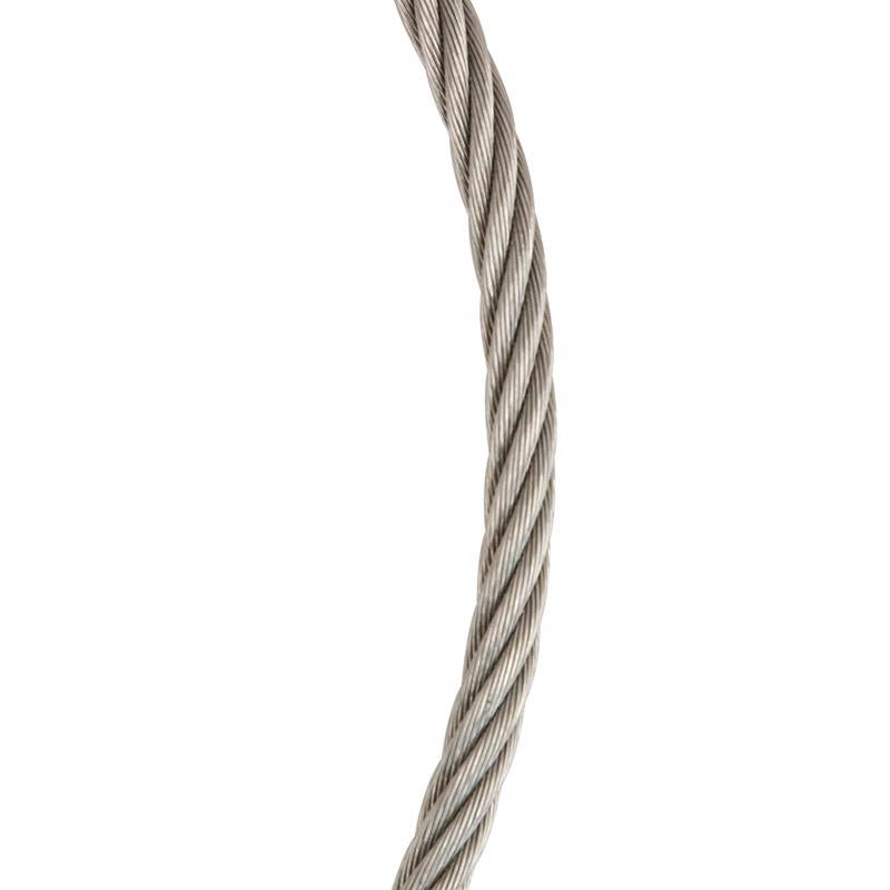 Koch Industries .25 in. D X 125 ft. L Rust Prohibiting Oil Stainless Steel Cable 016211