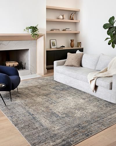 Teagan Denim Slate 5' (39.375 Sq Ft)