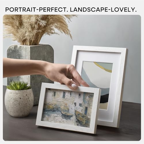 4x6 White Oak Picture Frame