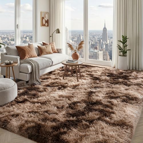 Fluffy Plush Shag Rug 5x7