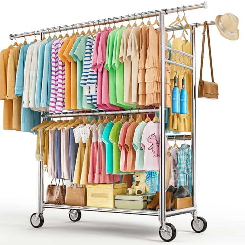 Heavy Duty Clothes Rack Load 1060LBS