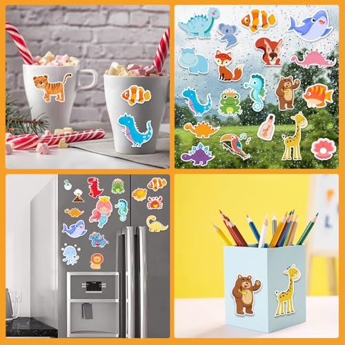 Window Clings Stickers for Kids Window Gel Clings Decals Thick Gel Clings Toddlers and Adults Classroom Home Nursery Airplane Birthday Party Supplies