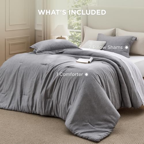 Grey Full Size Comforter Set