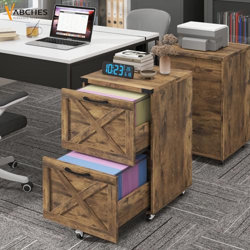 Farmhouse File Cabinet with 2 Drawers