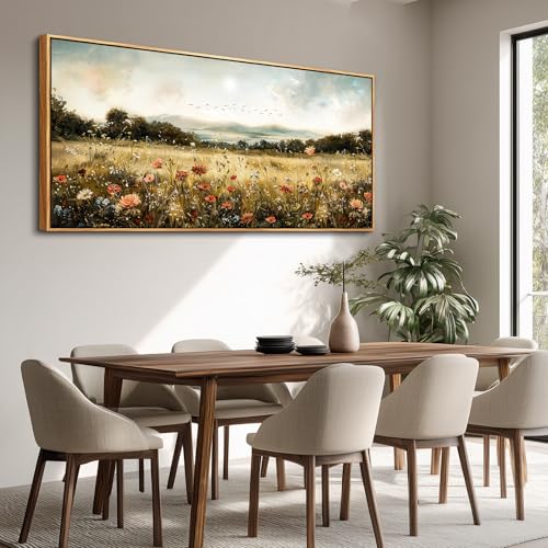 Large Canvas Wall Art For Kitchen Dining Room Vintage Decor