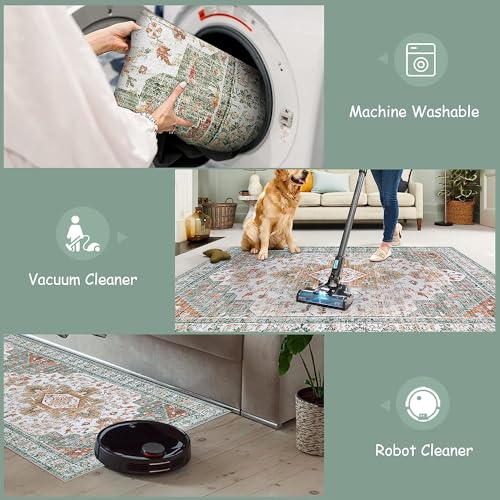Ultra Thin Washable Area Rug