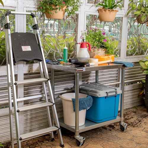 24x30 NSF Stainless Steel Cart Work Table