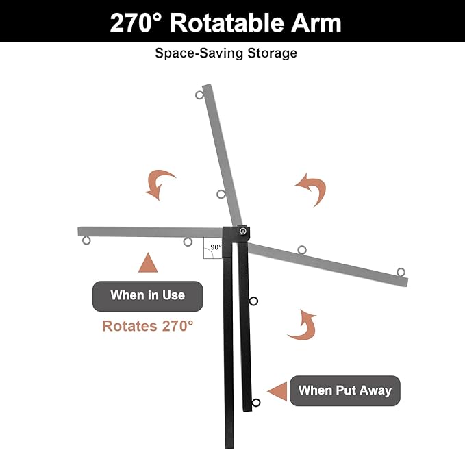 Adjustable Dog Grooming Arm with Clamp,2 No Sit Haunch Holder&Loop Noose,Adjustable Height,Foldable Dog Grooming Table Arm for Small Dogs&Puppies,Arm for Grooming Tables,Pet Grooming Stand