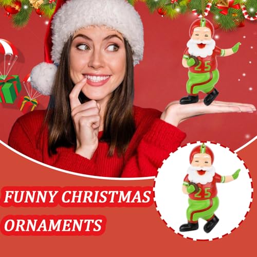 15 Pcs Christmas Hanging Ornaments Santa Claus Christmas Tree Ornaments Small Person Hanging Ornament Gnome Santa Doll Hanging Decor Christmas Tree Decoration for Xmas Party Supplies