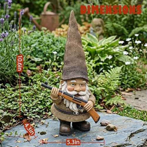 Garden Gnome Outdoor Statue