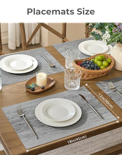 Grey Placemats (4 Count)