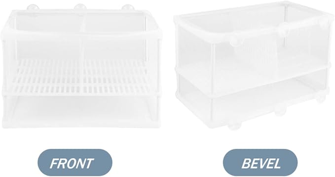 POPETPOP 1pc Portable Fish Hatching Net Water Separation Box for Aquarium Isolation Breeding Tank Separator Easy to Use and Install and Cloth Material
