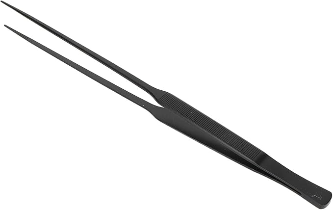 Stainless Steel Aquarium Tweezers, Aquarium Tools Kit, Aquarium Aquascaping Tool, Long Handle Fish Forceps, Aquarium Maintenance Tool for Fish Tank Plants Gravel Corals