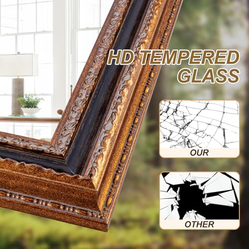 60.5" X 31" Vintage Full Length Bedroom Mirror