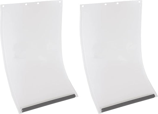 Medium Non PVC Compatible w/PetSafe PAC11-11038 - 8 1/8" x 12 7/8" Longer Lasting, Most Energy Efficient, Less Shrinkage, BPA Free (Pack of 2)