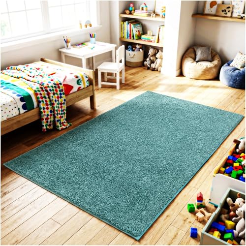 Soft & Colorful 4' x 4' Kids Classroom Area Rug