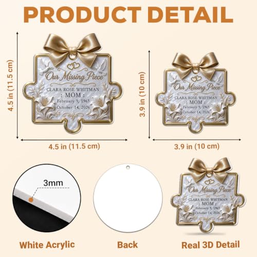 Personalized Memorial Ornament