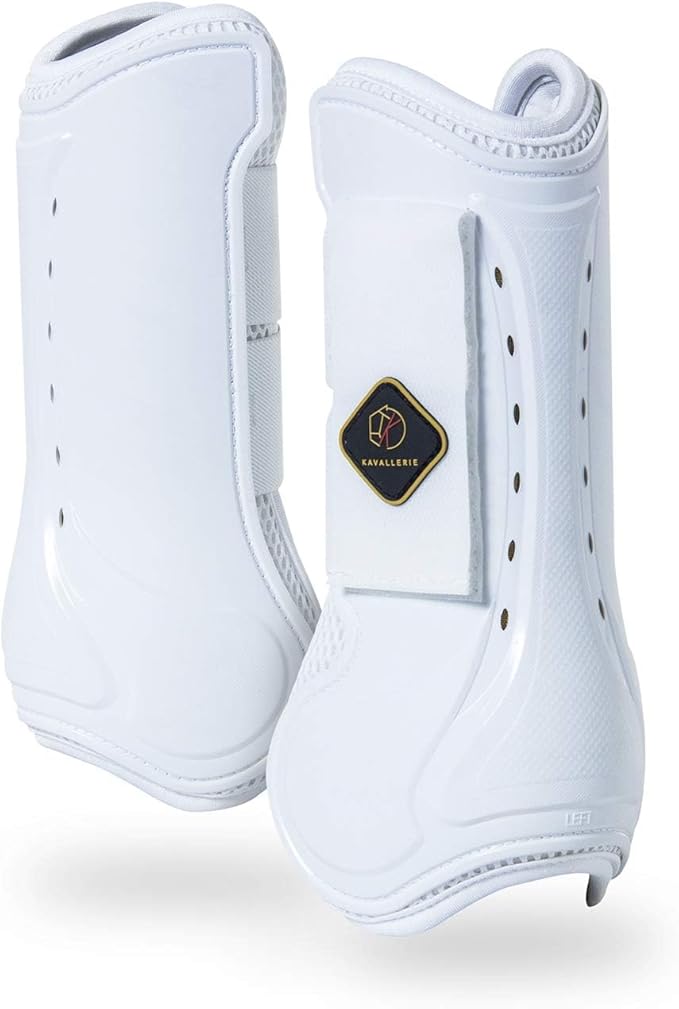 Kavallerie Classic Tendon Boots, Impact-Absorbing Material, Breathable & Evenly Distribute Pressure, Protect Tendon and Ligaments, Anti-Slip, Anti- Sore and Moisture Repellant Show Jumping Boots