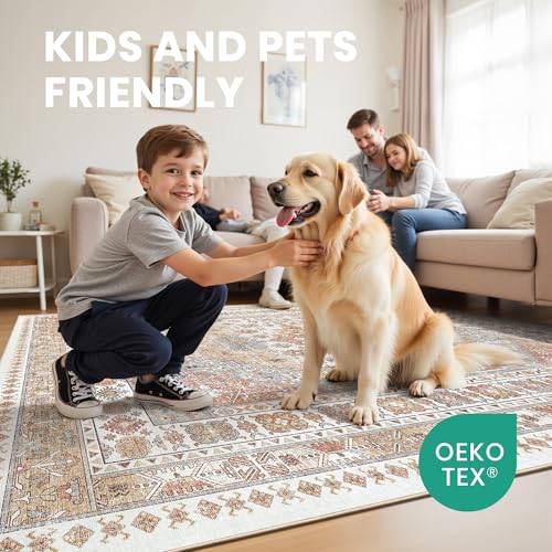 2x4 Rug Runners for Hallways Non Slip (8 Sq Ft)