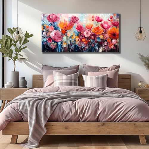 Flower Wall Art for Living Room