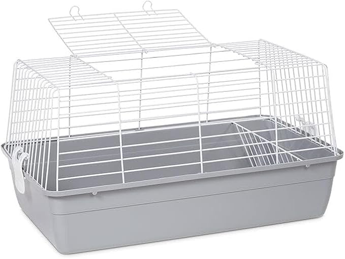 Elegant Escape Small Round Bird Cage with Graceful Design, Durable Metal Construction, Compact Size, and Comfortable Space Gray
