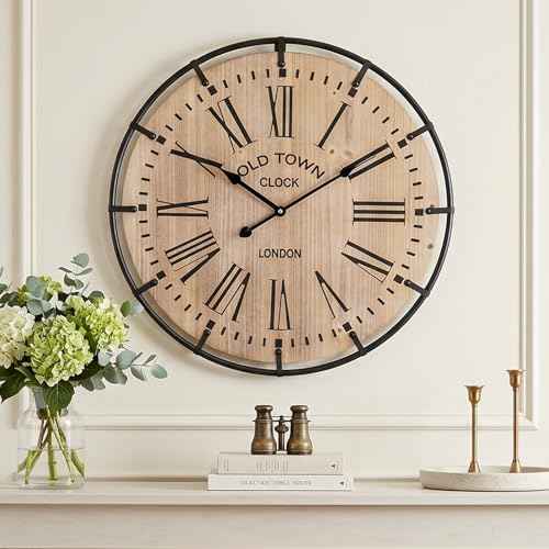 20 Inch Large Farmhouse Wall Clock