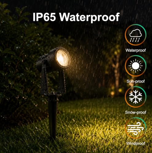 Solar Landscape Spotlights (8 Count)