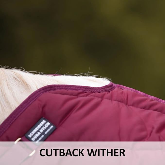Cutback Fit Zenith Dura-Nylon Horse Stable Blanket | Adjustable Leg Strap | Breathable Horse Blankets & Sheets | Heavyweight Insulation Horse Blankets
