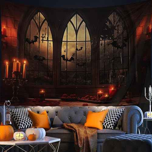 Halloween Tapestry Wall Hanging 104"x78.7"