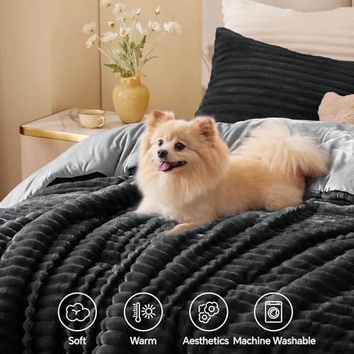 Fleece California King Comforter Set