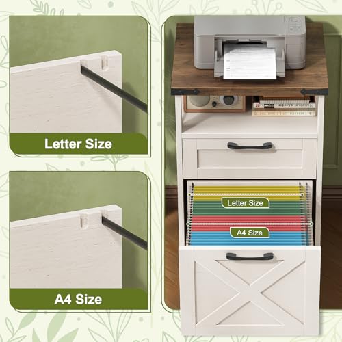 Office Filing Vertical Cabinet with 2 Drawers