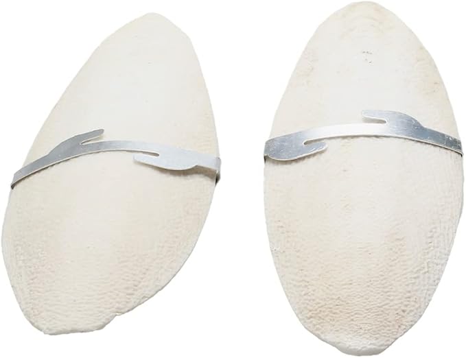 emours Natural Cuttlefish Bone for Reptiles, Tortoises, Tortoise, Snails, Birds and Small Animals (5.5-6 inch (Pack of 2))