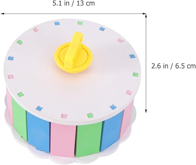 POPETPOP Silent Running Wheel 5.11 Inch Ultra-Quiet Hamster Exercise Wheel for Small Animals Gerbils Hedgehogs Pet Fitness Toy