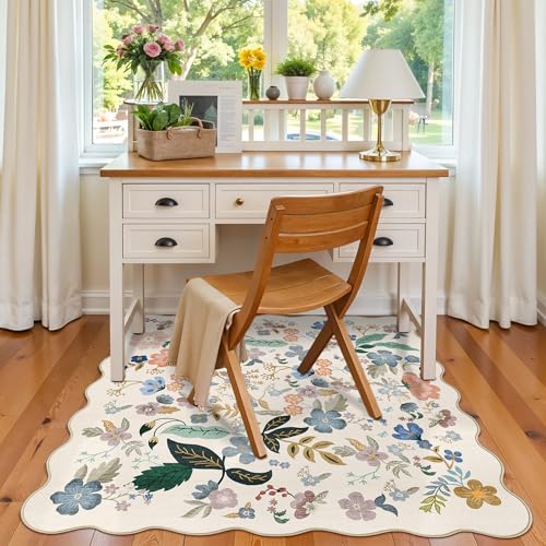 Washable 4x4 Square Area Rug (16 Sq Ft)