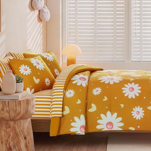 Queen Comforter Set with Sheets for Girls