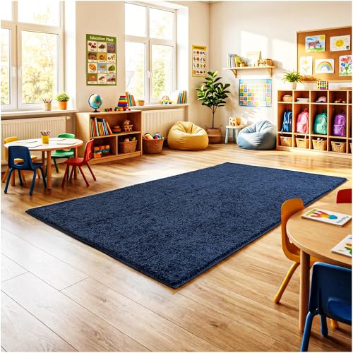 Soft & Colorful 11' x 11' Kids Classroom Area Rug