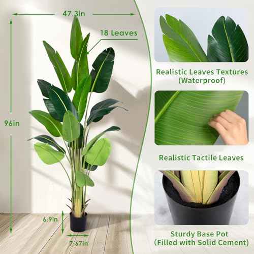 Artificial Bird of Paradise Plant (2 Count)
