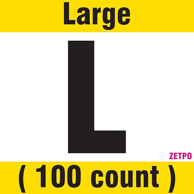 zetpo Cat Nail Caps | Cat Claw Covers | with Adhesives and Applicators (L, 5X Solid Random Colors | 100 pcs)